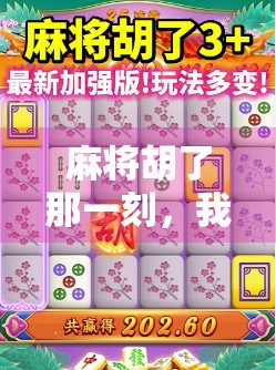 麻将胡了那一刻，我忽然懂了人生