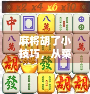 麻将胡了小技巧，从菜鸟到高手，只需掌握这5个核心心法！