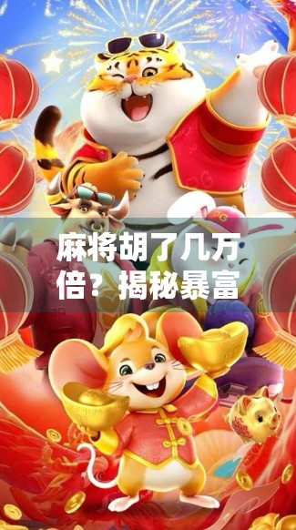 麻将胡了几万倍？揭秘暴富神话背后的真相与陷阱