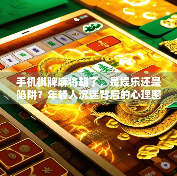 手机棋牌麻将胡了，是娱乐还是陷阱？年轻人沉迷背后的心理密码
