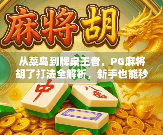 从菜鸟到牌桌王者，PG麻将胡了打法全解析，新手也能秒变高手！